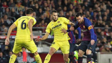 El Barcelona trunca con dos goles sobre la hora la remontada del Villarreal