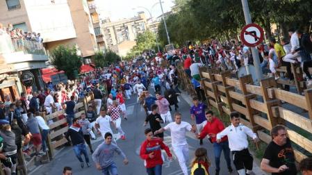 Tudela vive un cuarto encierro rápido y sin sobresaltos para los corredores