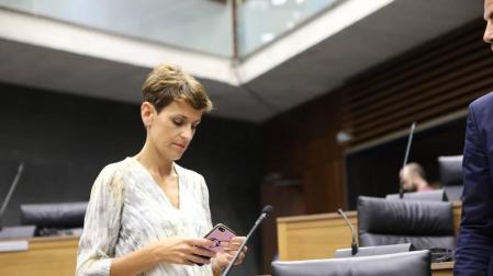 El pleno de investidura de María Chivite se celebrará este 1 y 2 de agosto