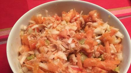 Tomate y guindilla