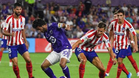 Llorente se redime en la goleada del Atlético de Madrid