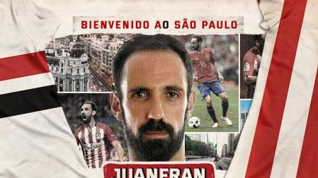 El Sao Paulo anuncia la contratación de Juanfran Torres