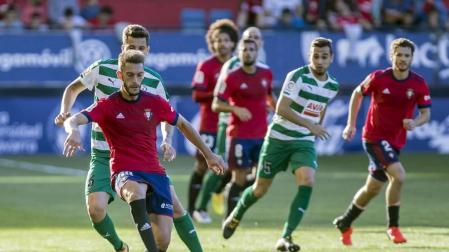 Encuentro de pretemporada disputado el viernes 11 de agosto de 2017 en el estadio de El Sadar.