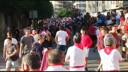 Segundo encierro de fiestas de Estella 2019 (II)