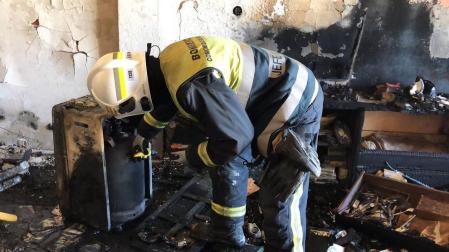 Muere una mujer de 78 años en el incendio de su casa en Ciempozuelos