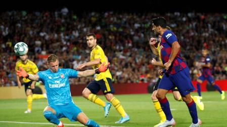 Luis Suárez le da el Gamper al Barça en el último suspiro