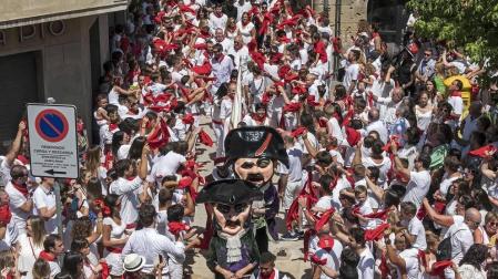 Todas las fotos de la pañuelada de fiestas de Estella 2019 en Diario de Navarra