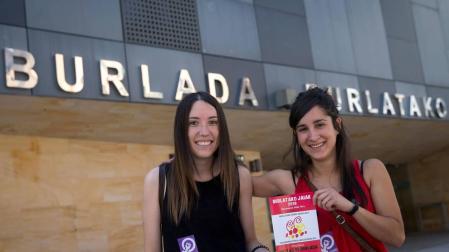 El cohete para Burlatako Feministak y Peña Aldabea