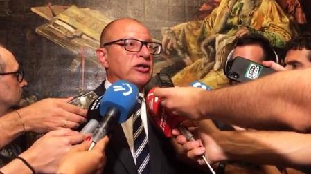 Declaraciones de los nuevos consejeros de Navarra tras la toma de posesión del cargo.