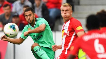 Hazard enseña su talento y da el triunfo al Real Madrid en Salzburgo