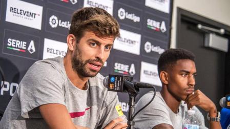 Piqué: "Podemos tirar Liga y Copa como otros y centrarnos en la Champions"