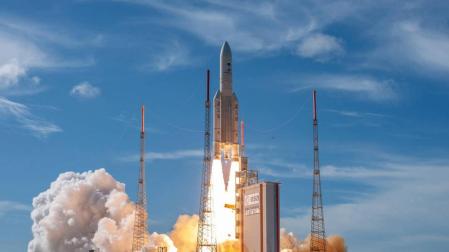 La ESA lanza al espacio un segundo satélite de retransmisión de datos europeo