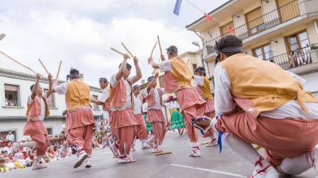 Galería de fotos del Paloteado de fiestas de Fustiñana