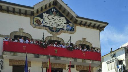 El cohete estalla en Funes y da comienzo a ocho días festivos