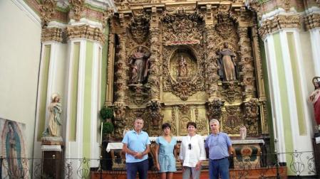 Una asociación pide dinero para rehabilitar la capilla del Rosario de Villafranca