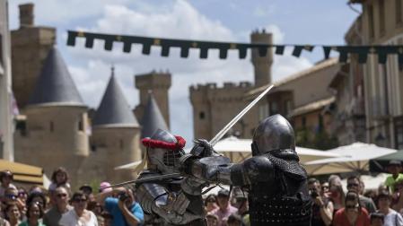 Todas las fotos del inicio de las fiestas medievales de Olite