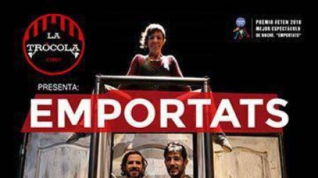 Cartel del espectáculo 'Emportats'.