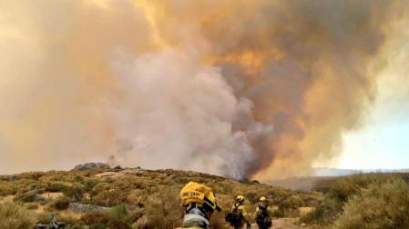 Controlado y en nivel 0 el fuego de Navalacruz, en Ávila