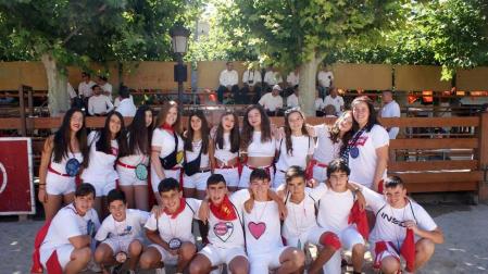 Todas las fotos del cohete de fiestas de Monteagudo 2019
