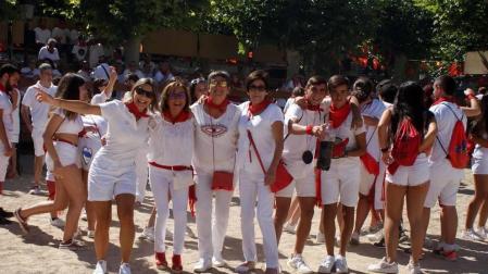 Todas las fotos del cohete de fiestas de Monteagudo 2019