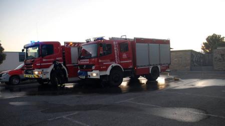 Sofocado un incendio cerca de un pinar en Cizur Menor