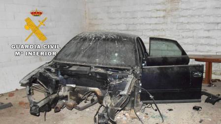 Cae un grupo dedicado a robar y desguazar vehículos en la Ribera