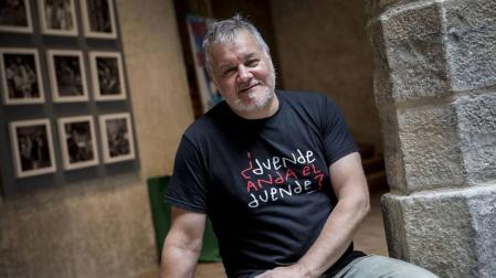Miguel moran, en el Palacio del Condestable