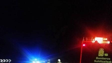 Investigado un conductor tras volcar en Arizkun y dar positivo en alcoholemia