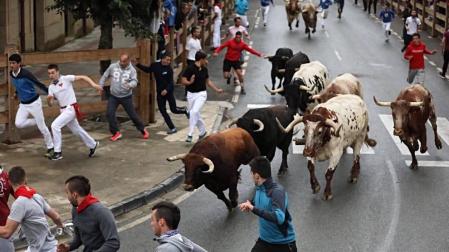 Último encierro en Tafalla sin heridos