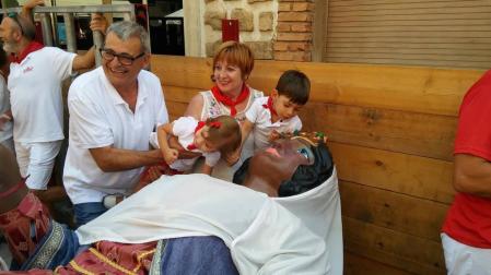 Fotos de la despedida de los Gigantes en Murchante