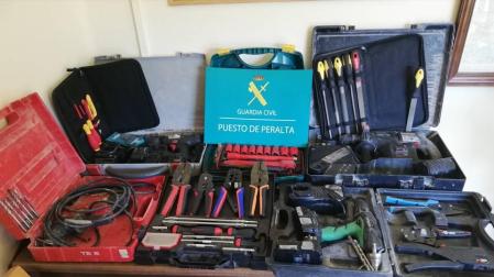 Detenido por robar a un electricista de Peralta todo su material valorado en 5.000 euros