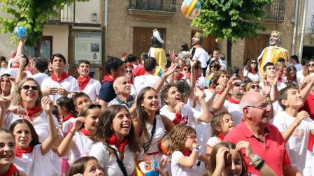 Fotos del cohete de fiestas de Allo