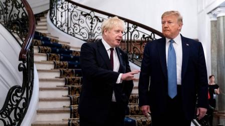 Trump promete a Johnson un acuerdo comercial rápido tras el 'brexit'