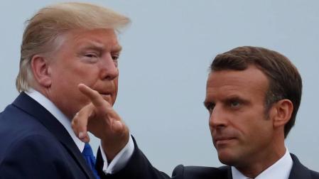 Trump trae la bronca a Biarritz