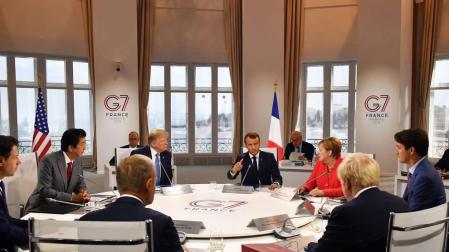 El ministro de Exteriores de Irán llega por sorpresa a la cumbre del G7 en Biarritz