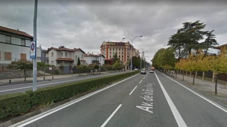 Dos motoristas heridos en sendos accidentes, en Pamplona y las Bardenas