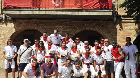Galería de fotos del lanzamiento de 'rabiosa' de fiestas de Marcilla 2019