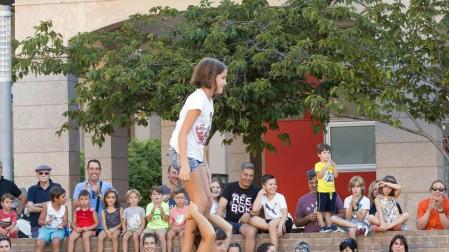 Fotos del XIII Festival de Circo de Navarra de este miércoles en Tudela.