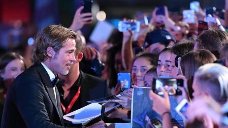 Fotos de Brad Pitt durante su estancia en Italia para acudir a la alfombra roja de la Mostra de Venecia