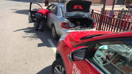 Multado en Lodosa por conducir sin ITV, sin seguro y dar positivo en drogas