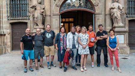 La serie 3Caminos busca localizaciones en el Camino de Santiago en Navarra