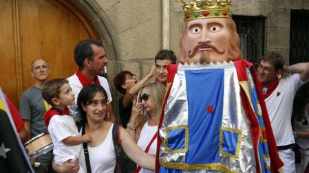 Todas las fotos del cohete de fiestas de Lumbier 2019