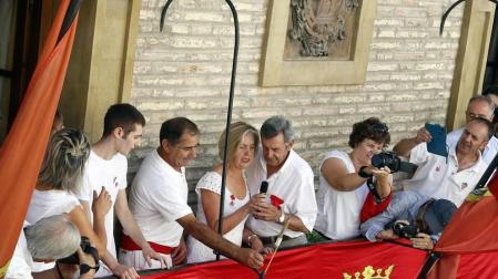 Todas las fotos del cohete de fiestas de Lumbier 2019