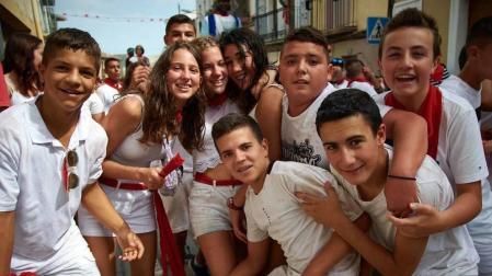 Todas las fotos del chupinazo de fiestas de Caparroso 2019
