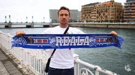 Nacho Monreal, ya en San Sebastián