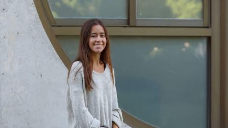 La estudiante Leire de la Rica accede a primer curso de la UPNA con la nota más alta