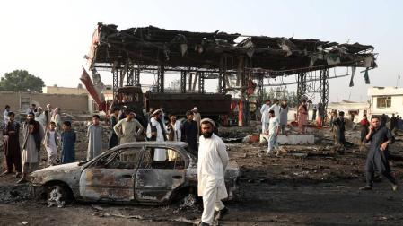 Al menos 21 muertos y 119 heridos en un atentado talibán en Kabul