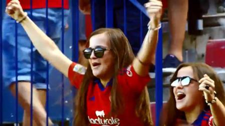 El vídeo sobre la afición de Osasuna que se ha hecho viral