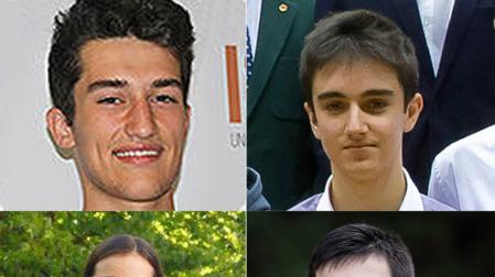 Premios Extraordinarios de Bachillerato para cuatro alumnos brillantes