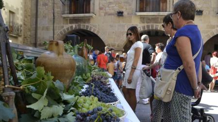 Cirauqui se adelanta al inicio de la vendimia con el Día del Vino